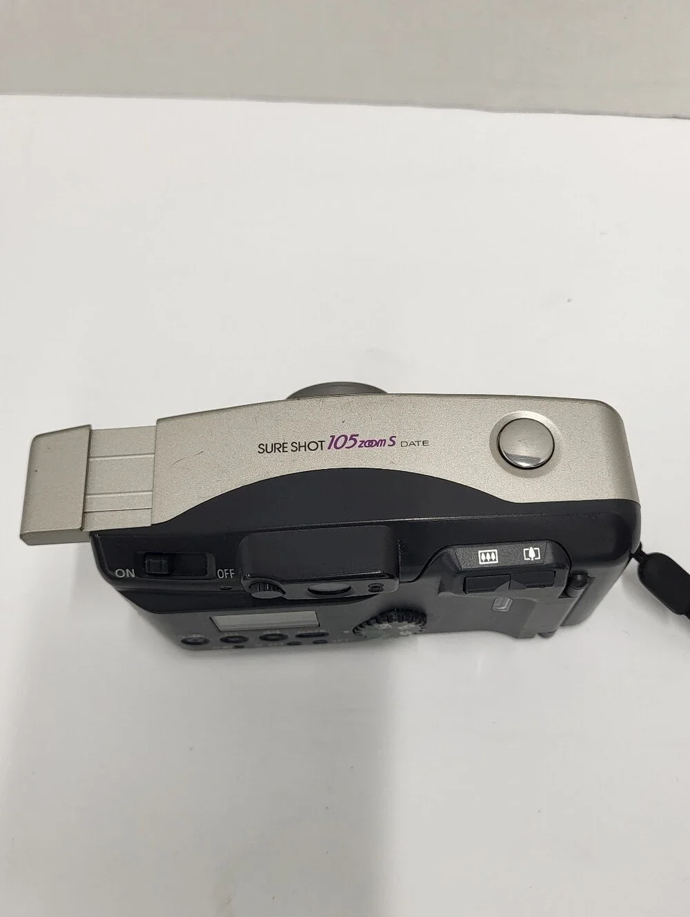 Canon Sure Shot 105 Zoom S Date 35mm Point & Shoot Film Camera Battery Tested